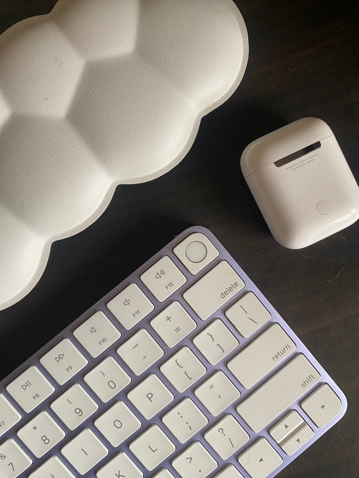 【A2449】Apple 紫色巧控鍵盤(含Touch ID)｜全新未使用iMac紙膜
