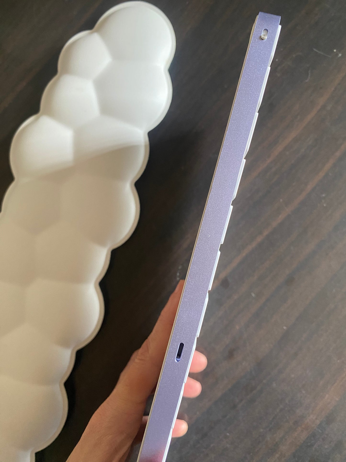 【A2449】Apple 紫色巧控鍵盤(含Touch ID)｜全新未使用iMac紙膜