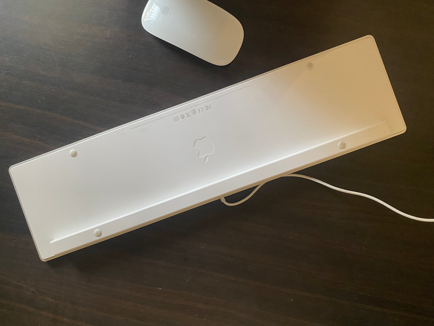 【當日出貨】｜A1243 Apple原廠USB可收藏盒裝有線鍵盤｜機況很好 ｜註冊保固90天