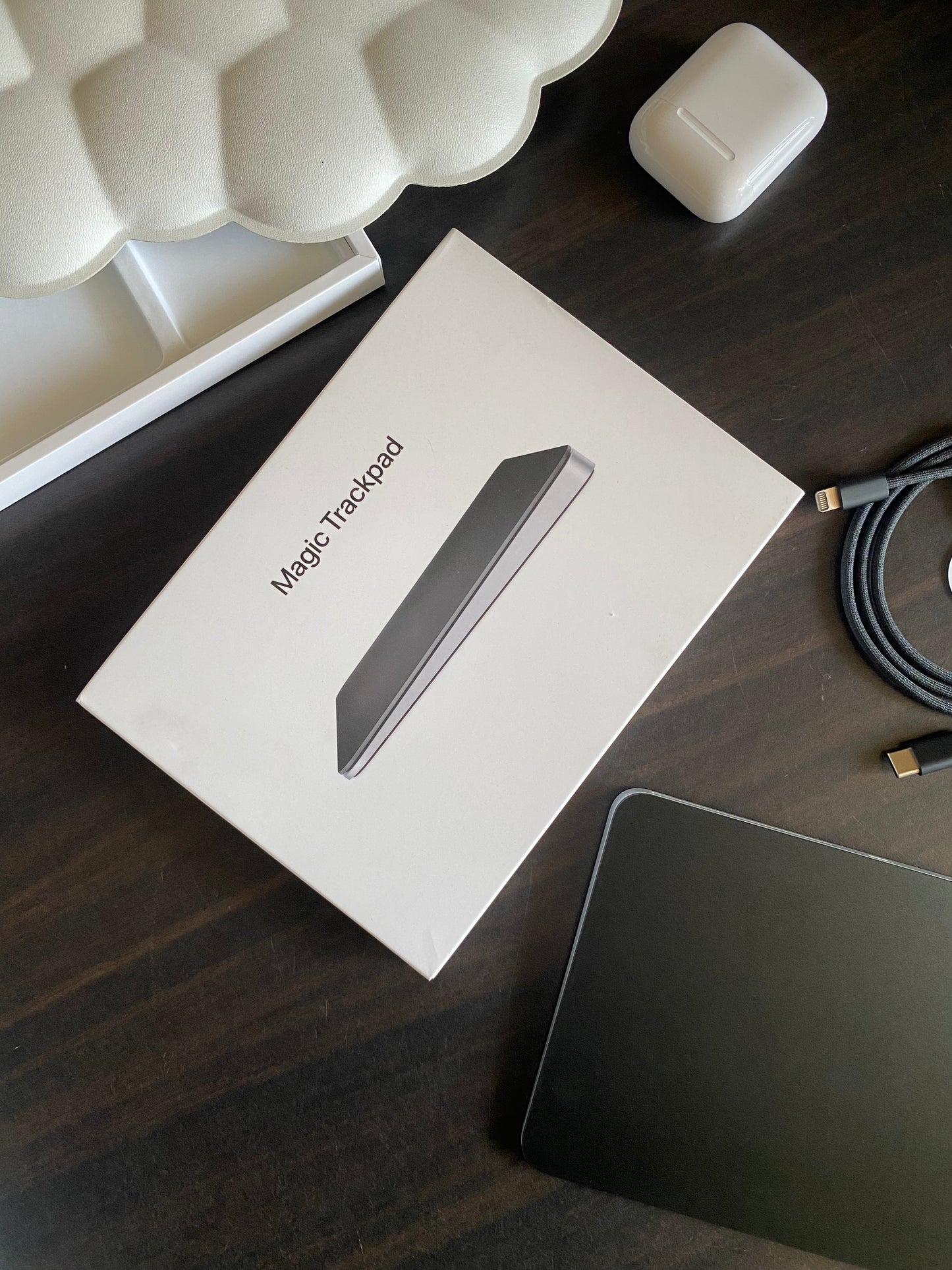 A1535 黑銀色蘋果巧控板三代Magic Trackpad
