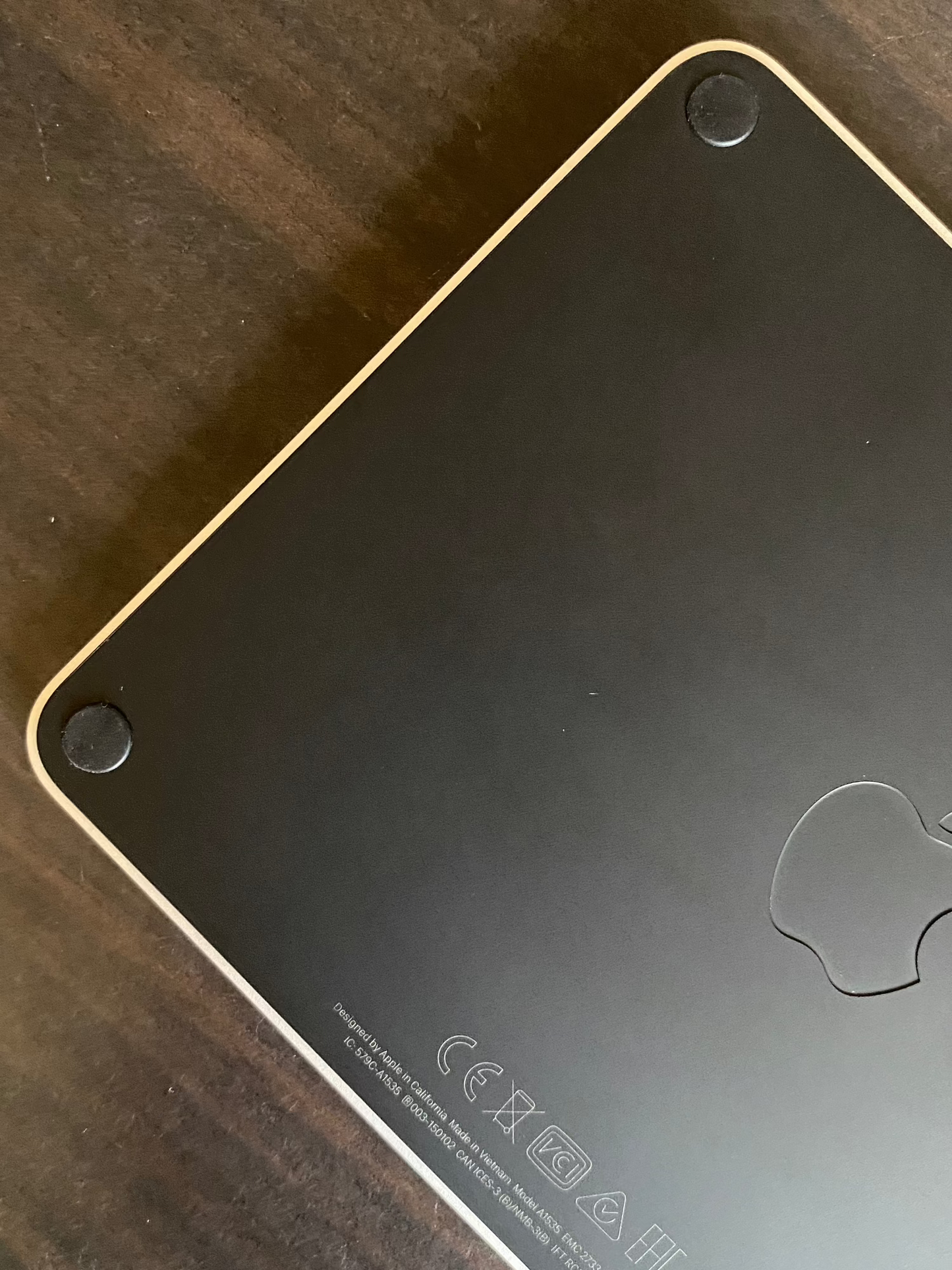 A1535 黑銀色蘋果巧控板三代Magic Trackpad