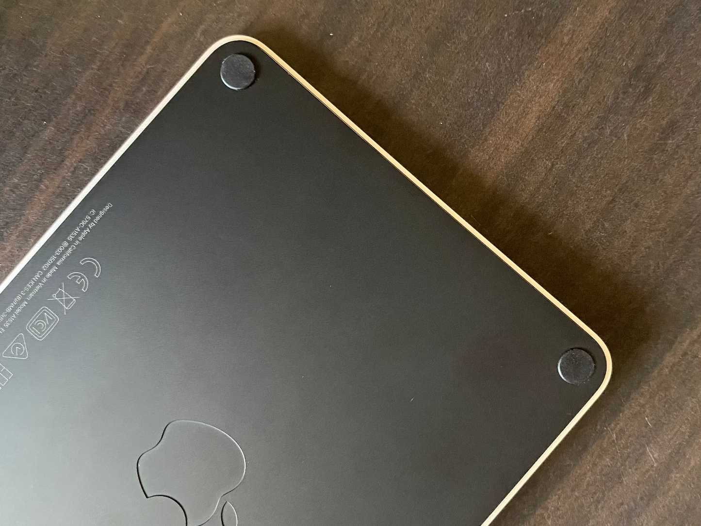 A1535 黑銀色蘋果巧控板三代Magic Trackpad