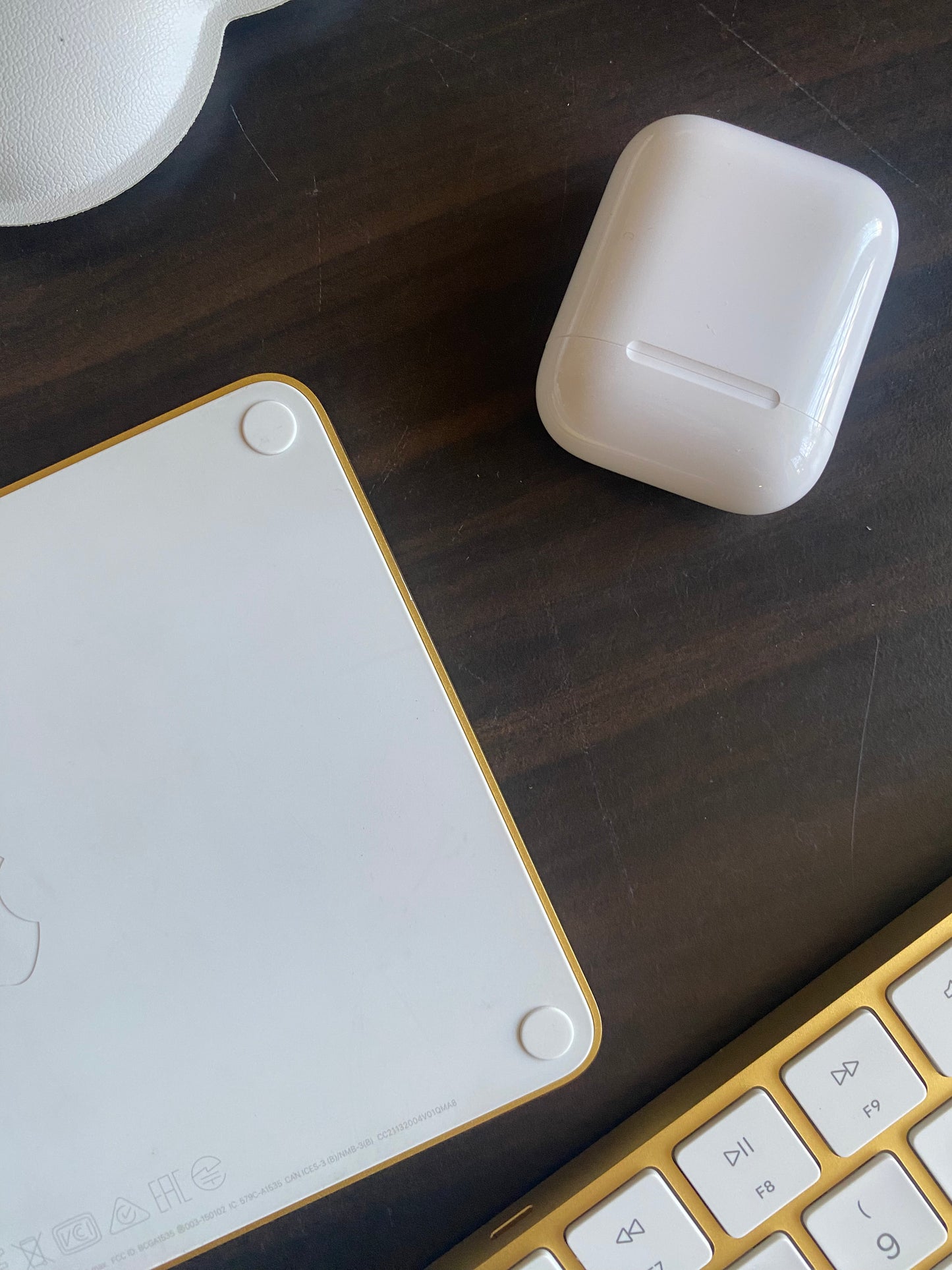 A1535 超稀有金色蘋果巧控板三代Magic Trackpad