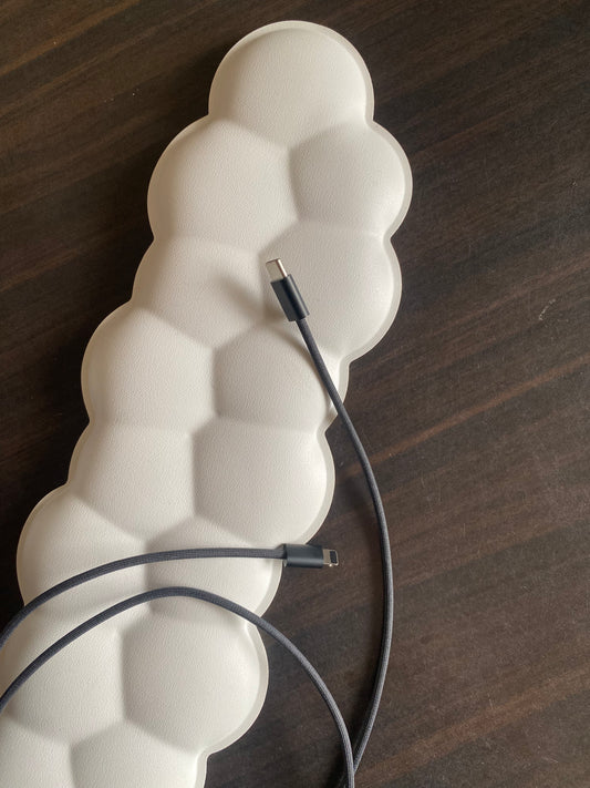 黑色原廠編織線材 USBC Lightning